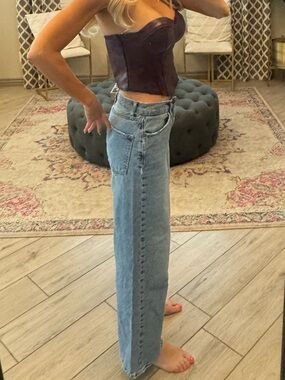 BDG Light Blue Wide Leg Jeans